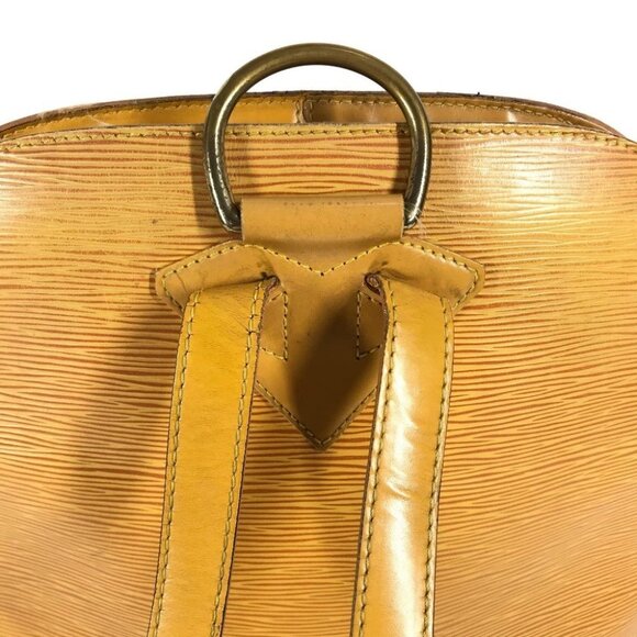LOUIS VUITTON M52299 Epi Coblanc Backpack Bag Epi Leather Tassiri Yellow - Picture 5 of 16